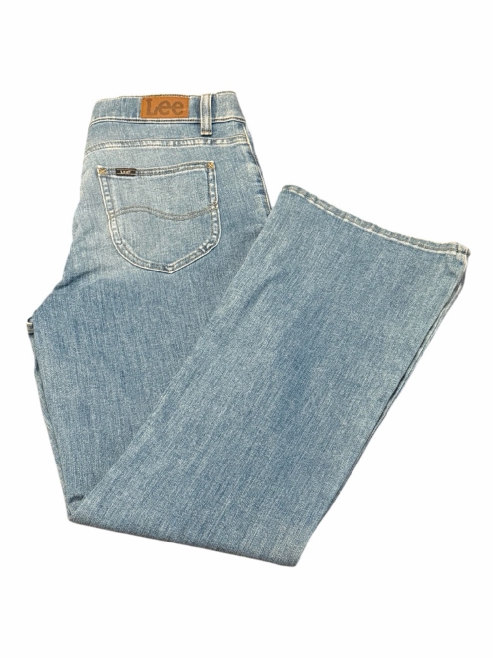 Lee High Rise Bootcut Slim Fit Jeans Canyon 12 Petite Canyon Light Wash NWT